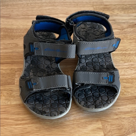 Eddie Bauer Kids Sandals in Gray and Blue - Picture 1 of 13